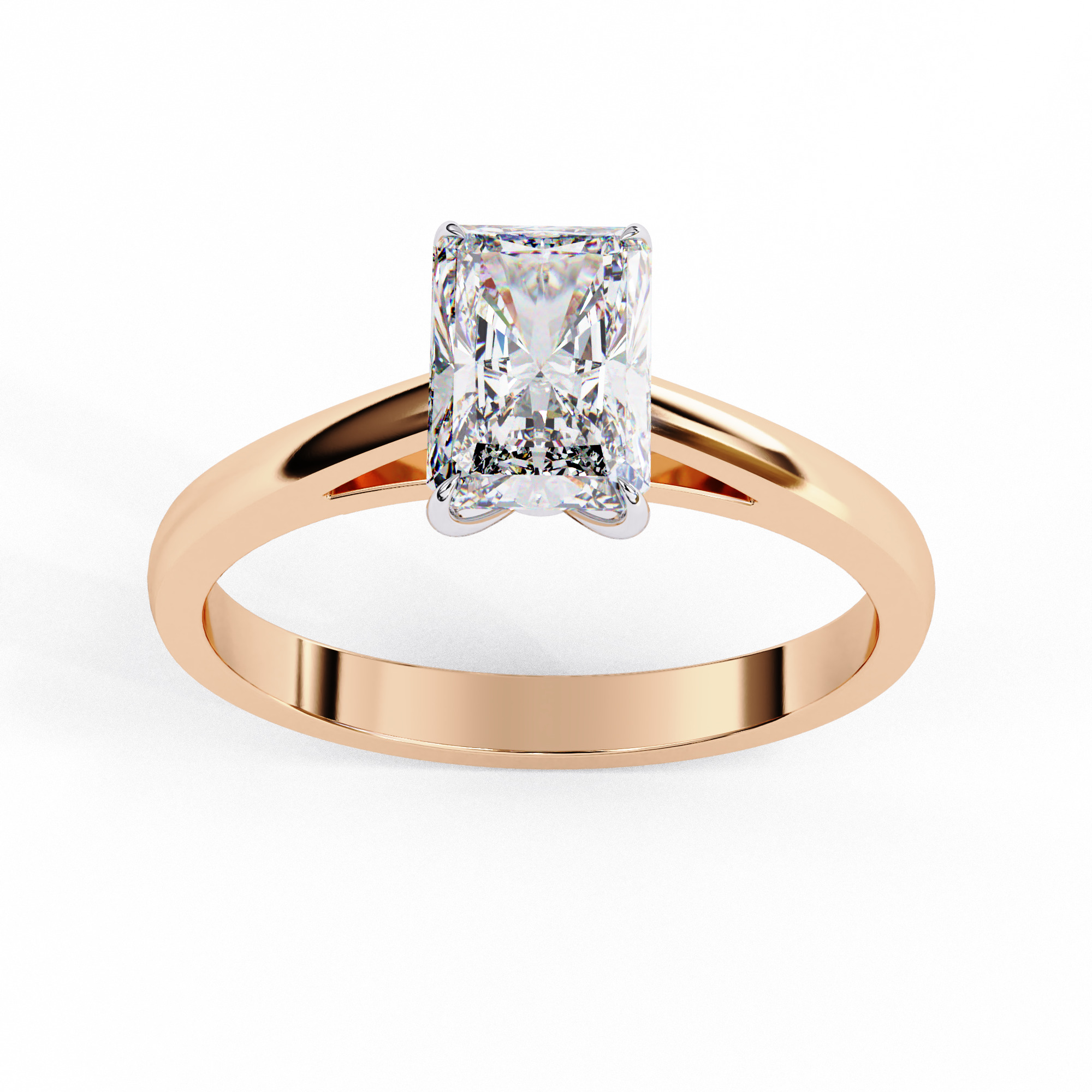 RADIANT  DIAMOND RING -CAD-041  3D model_5
