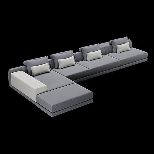 Frigerio sofa 002 3D model