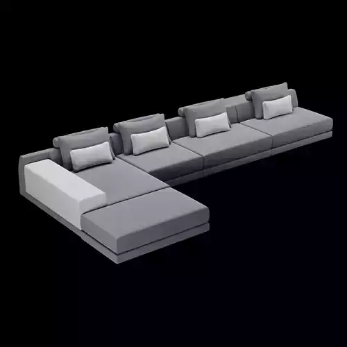 Frigerio sofa 002 3D model