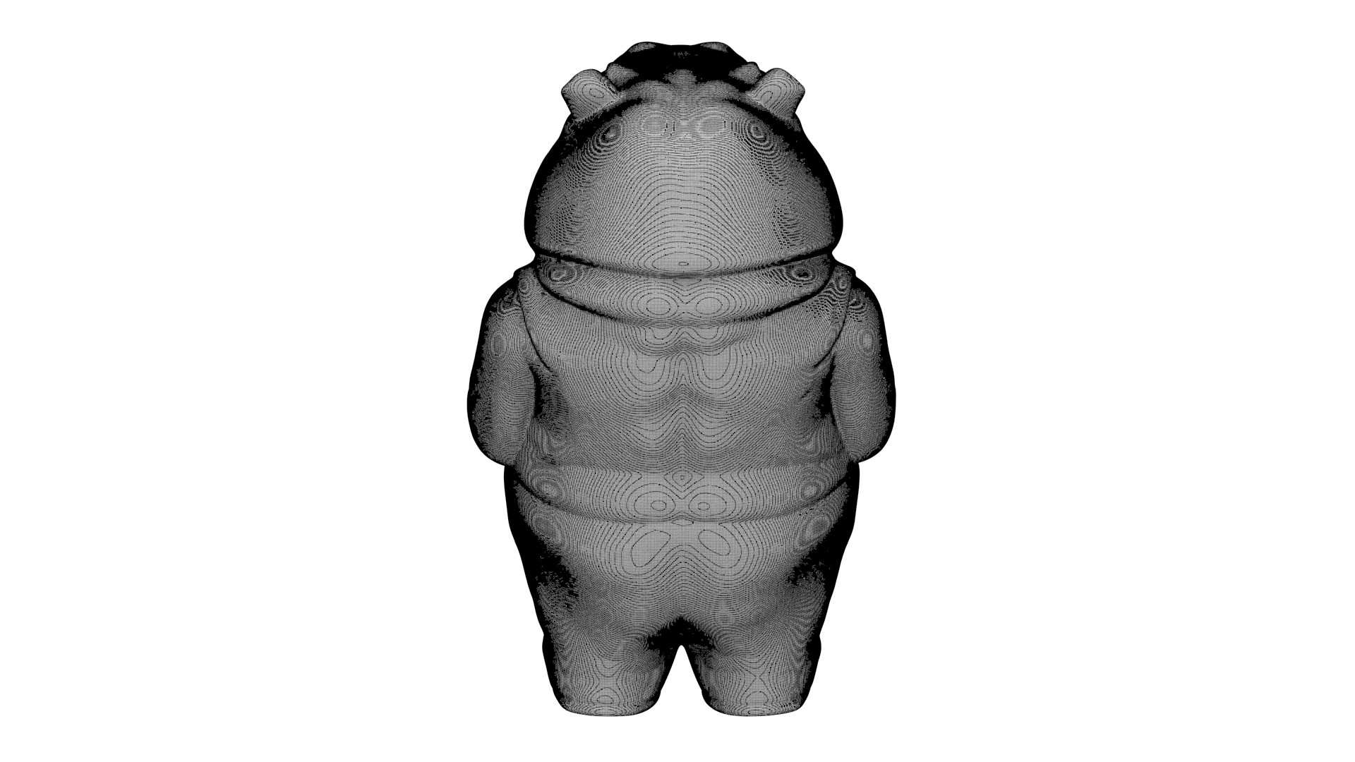 Bigimot figurine 3D model_11