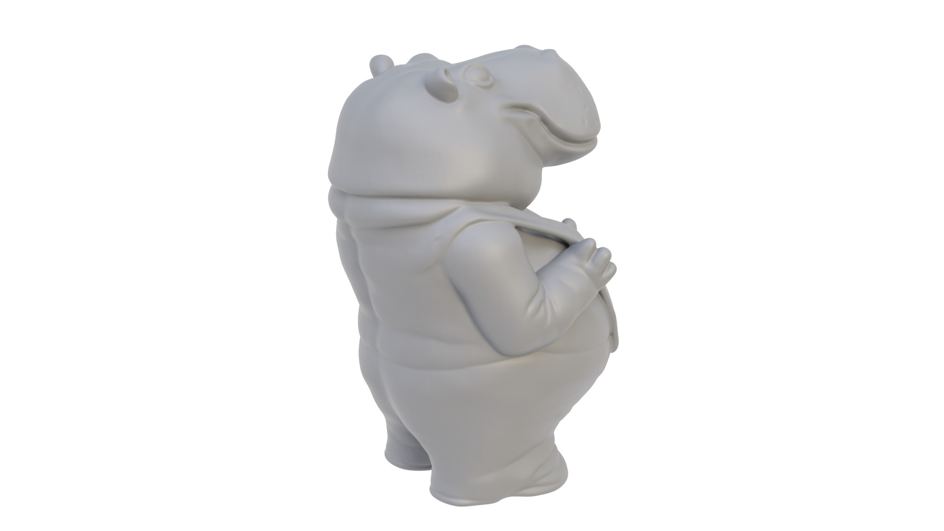 Bigimot figurine 3D model_5