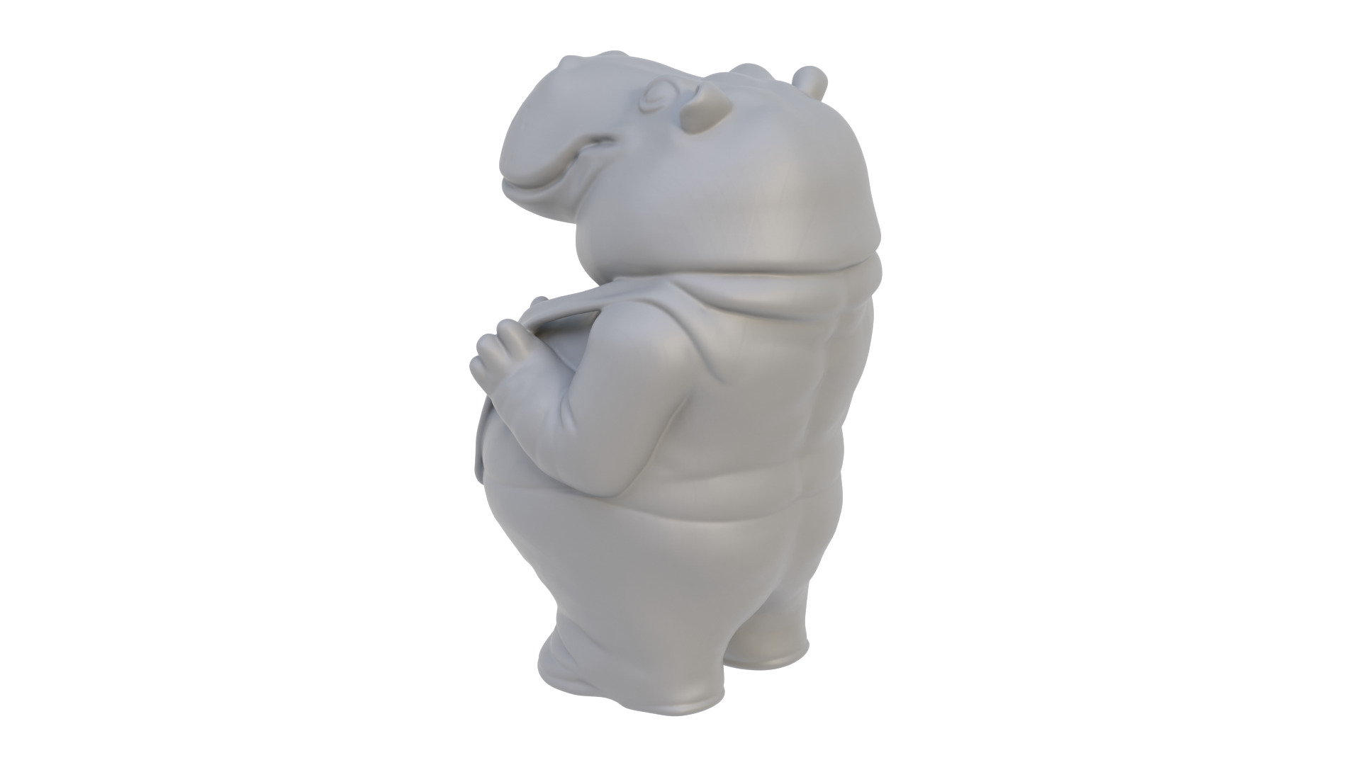 Bigimot figurine 3D model_3