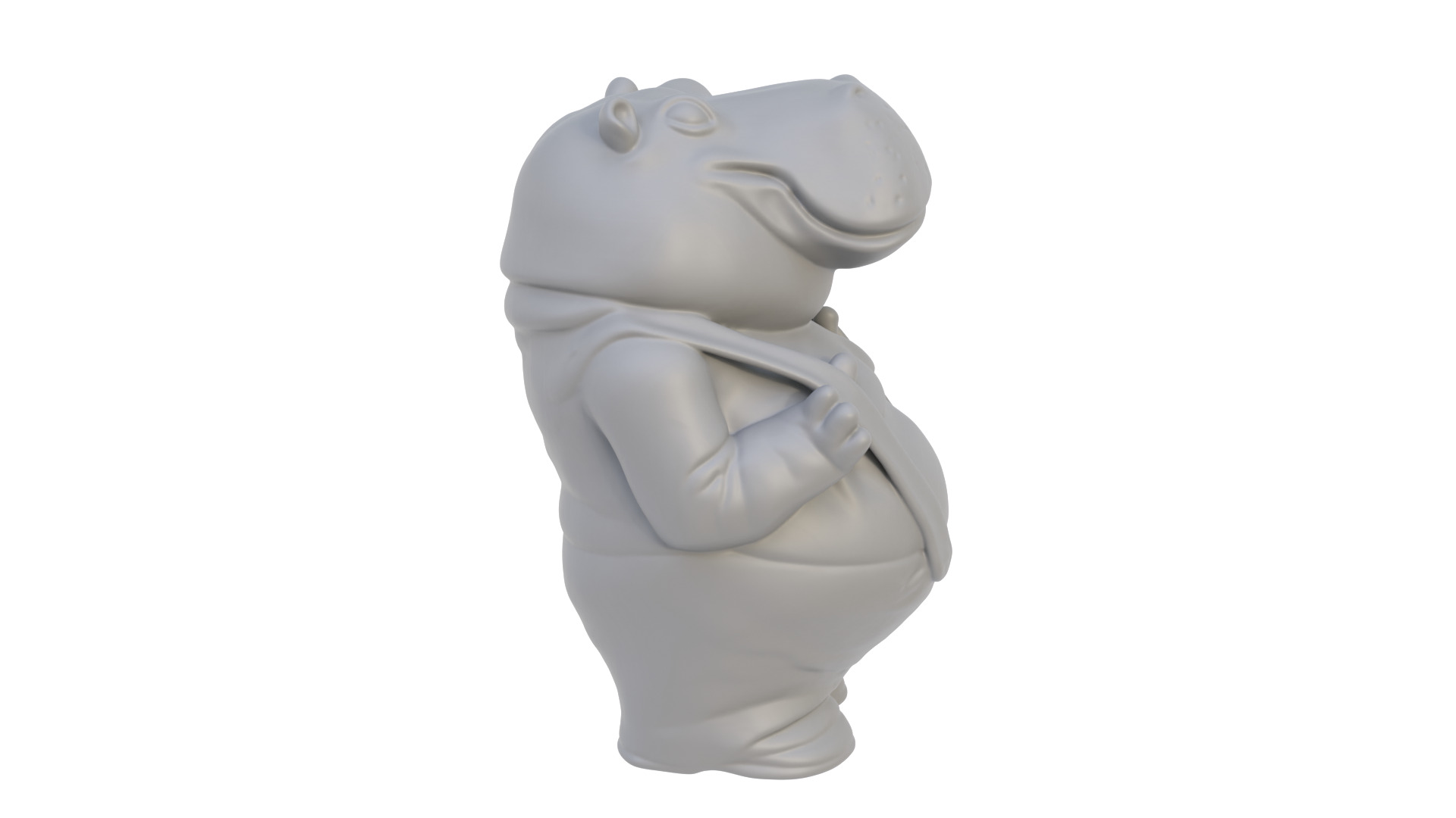Bigimot figurine 3D model_6