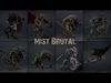 Mist Brutal Warrior Low-poly 3D model_1