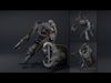 Mist Brutal Warrior Low-poly 3D model_2