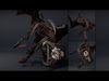 Mist Brutal Warrior Low-poly 3D model_8