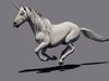 Unicorn Low-poly 3D model_2