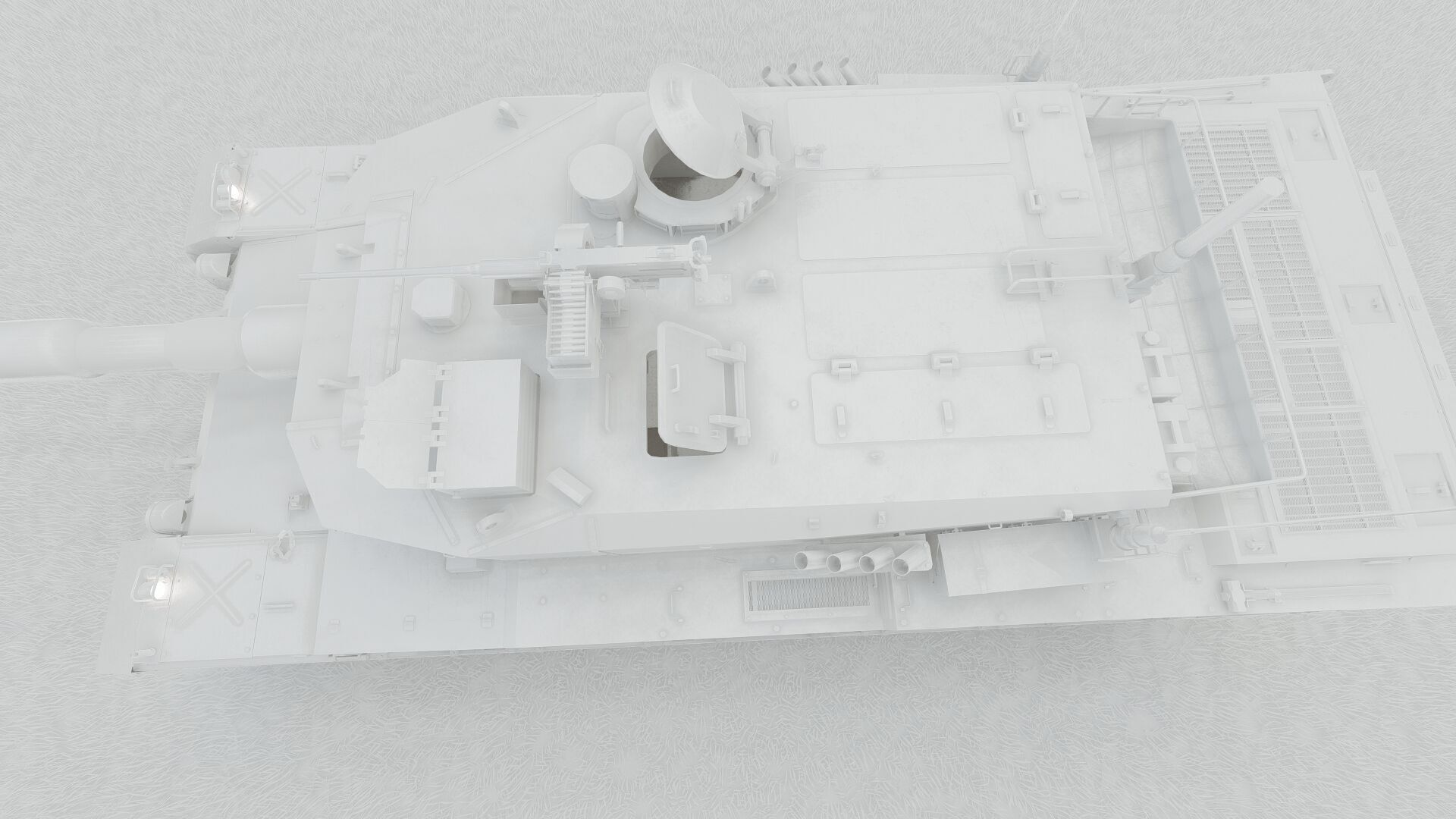 Type 90 tank 3D model_42