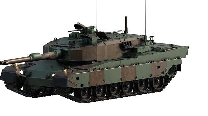 Type 90 tank 3D model