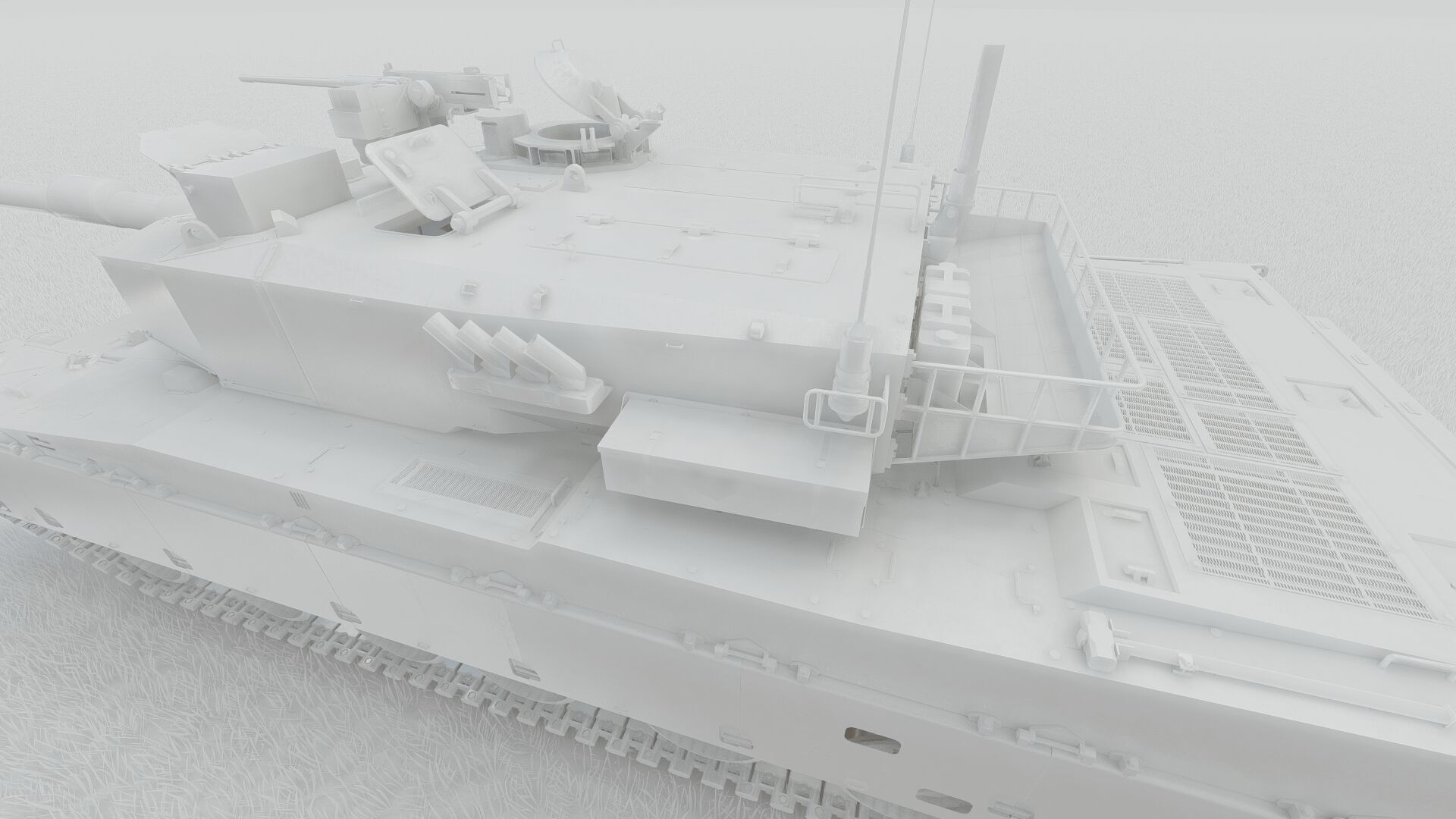 Type 90 tank 3D model_33