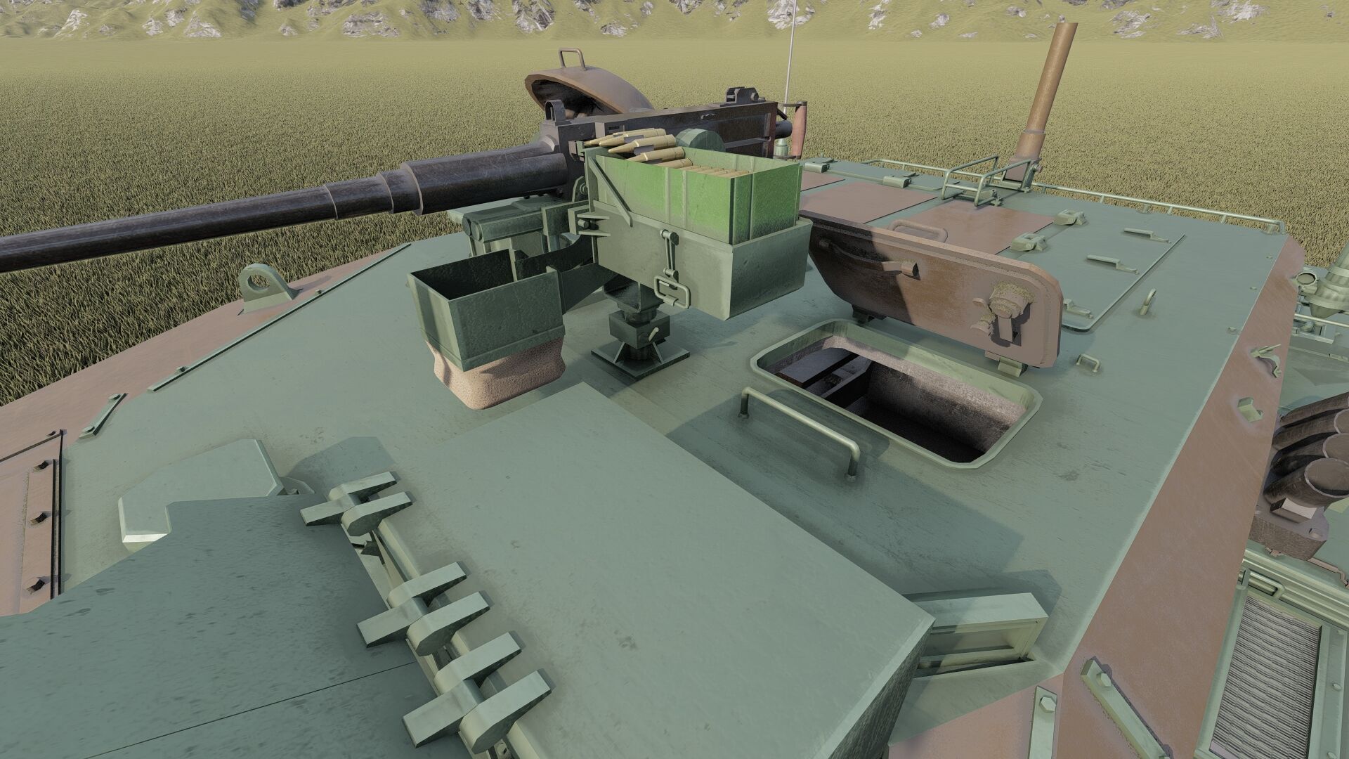 Type 90 tank 3D model_20