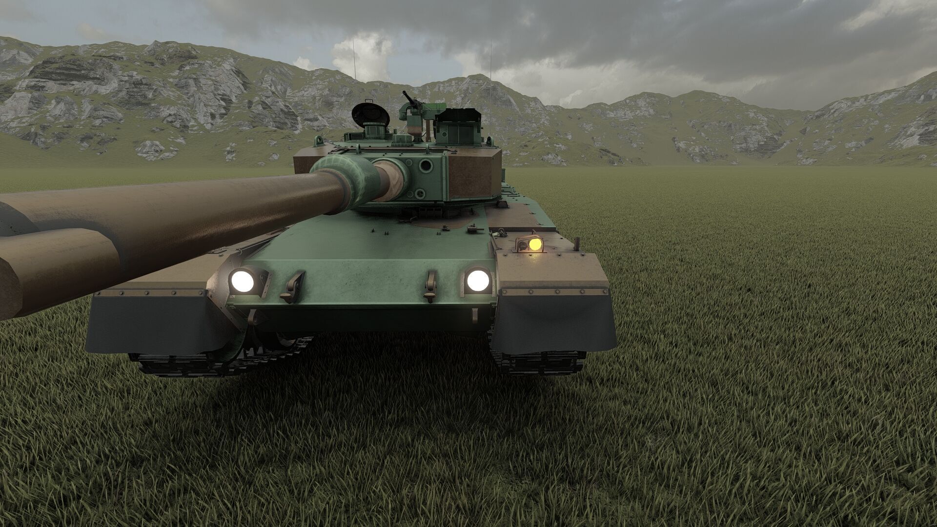 Type 90 tank 3D model_29