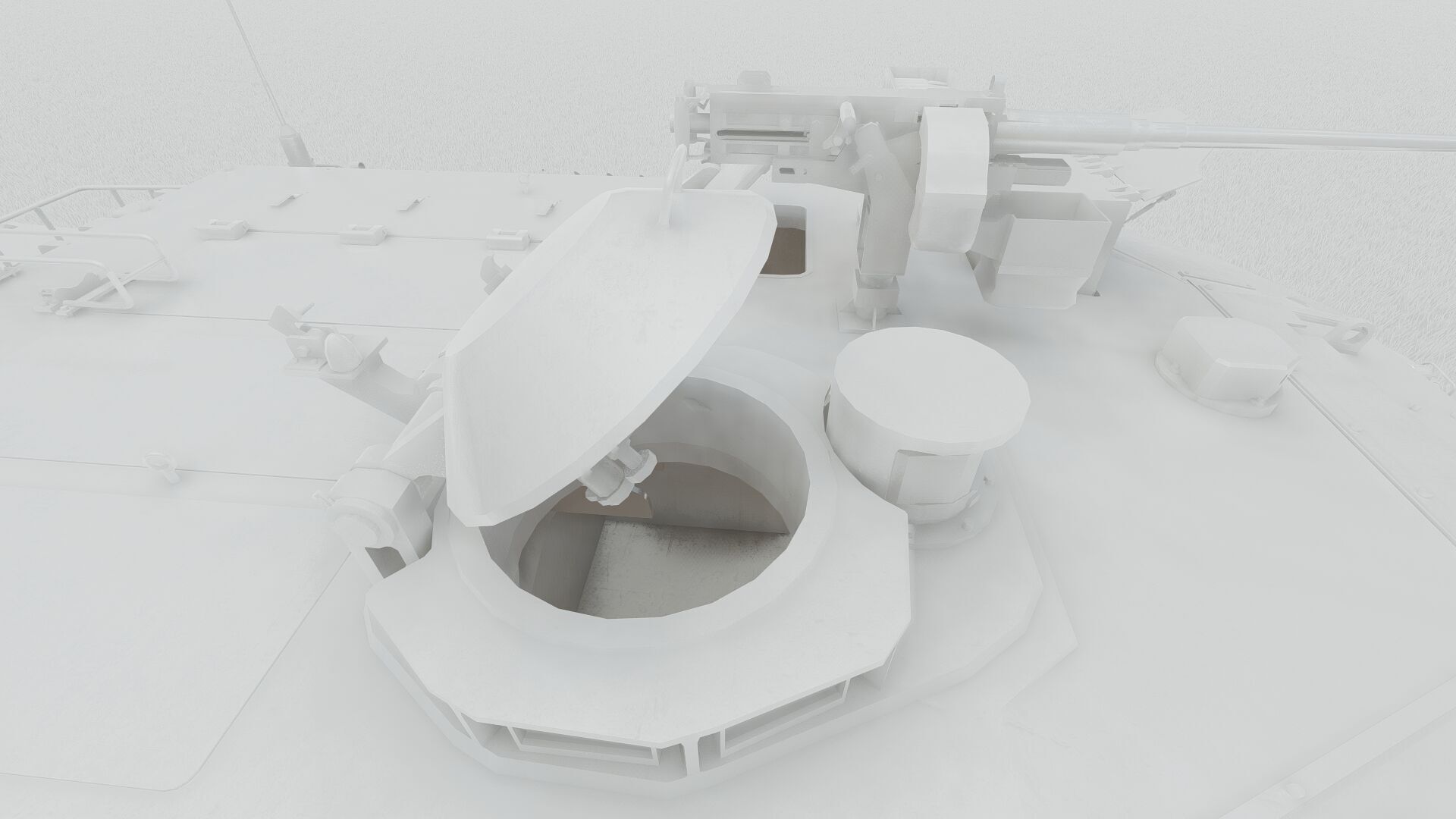 Type 90 tank 3D model_38