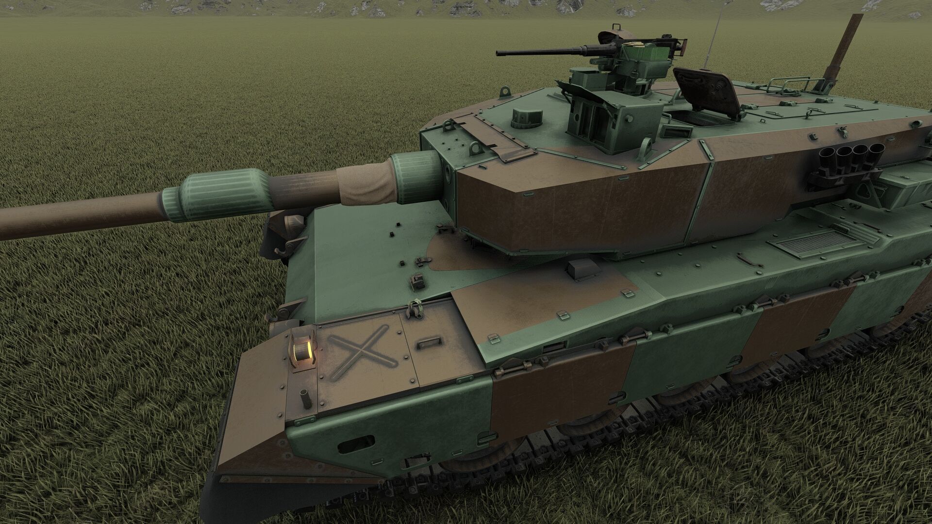 Type 90 tank 3D model_31