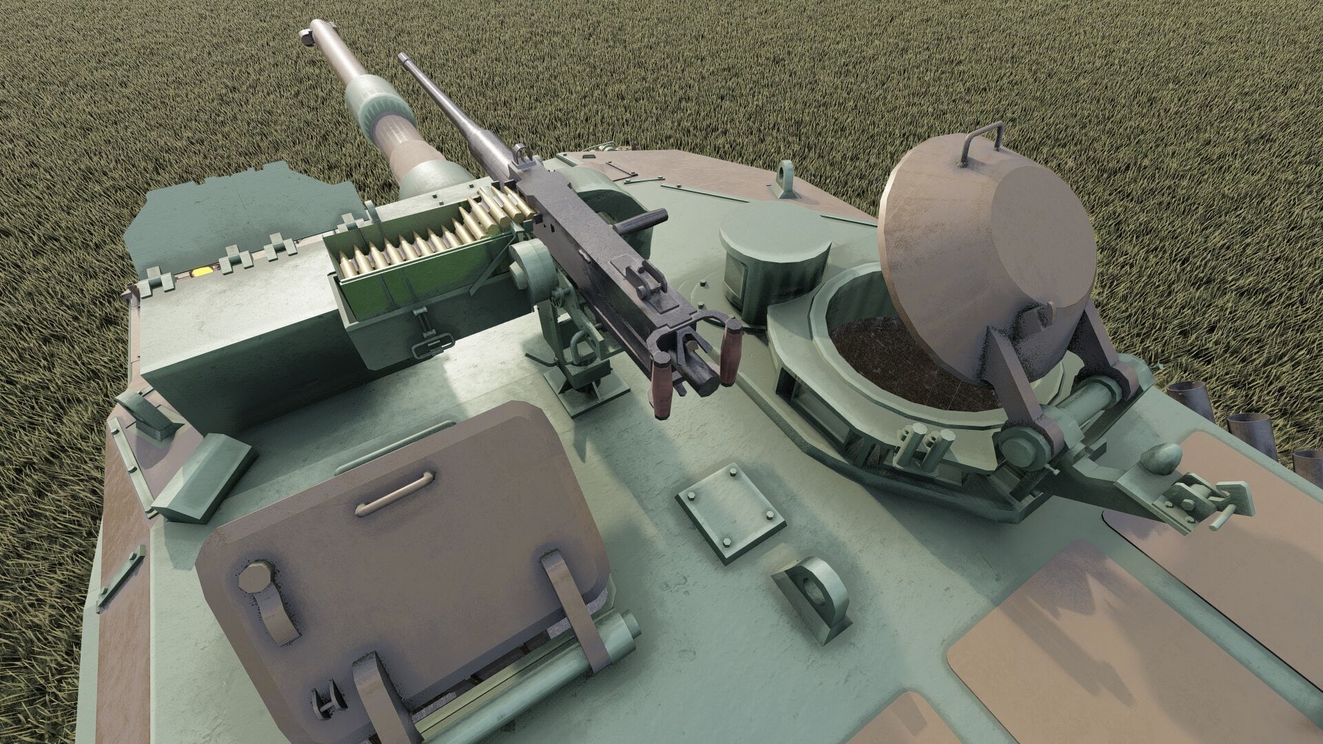 Type 90 tank 3D model_19