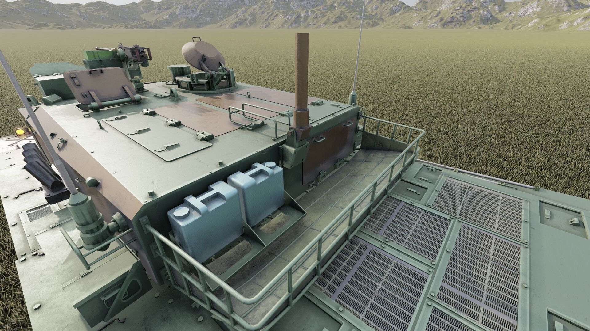 Type 90 tank 3D model_17