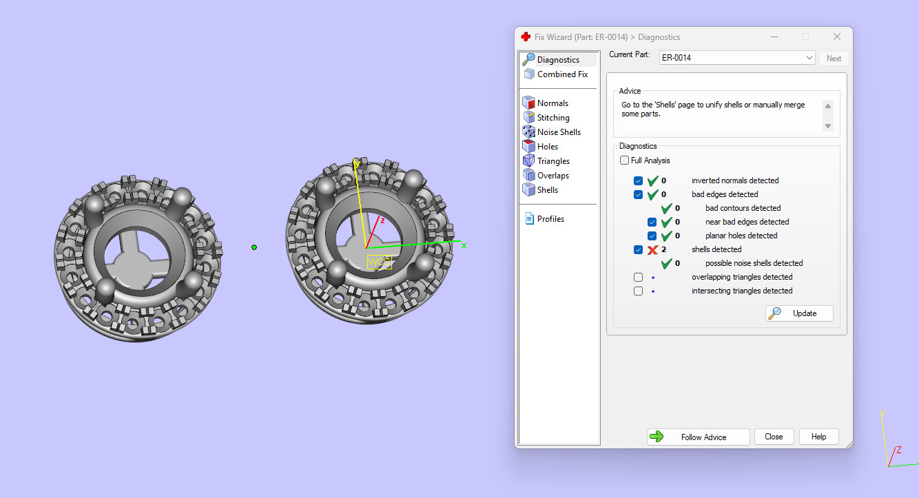 Round Pointer Diamond Stud Halo Earrings 3D print model_10