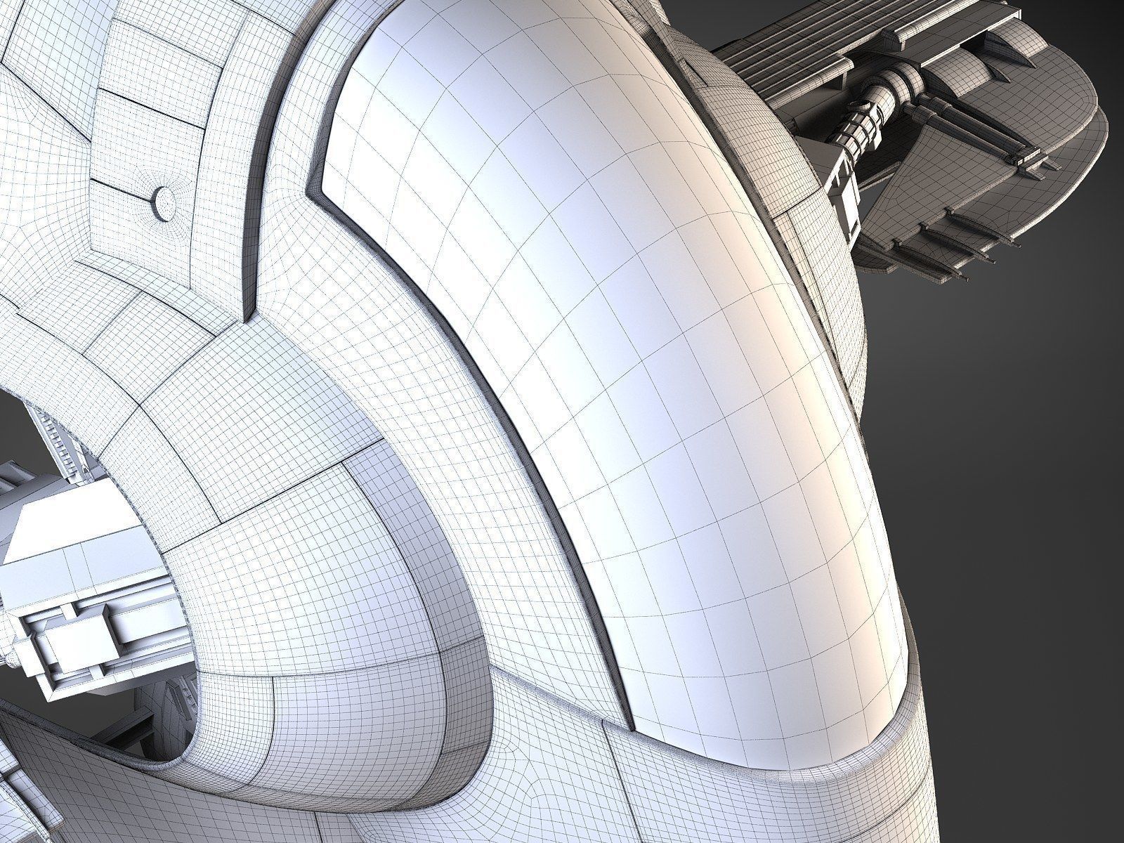 Star Wars Boba Fett Slave I 3D model_19