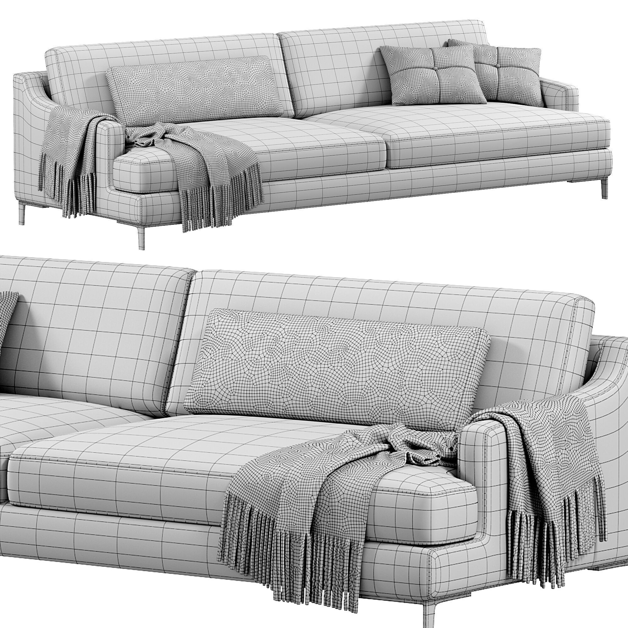 BELLPORT Sofa 3D model_2