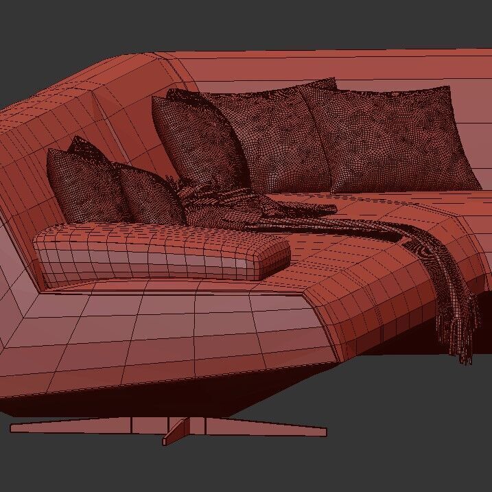Sydney Sofa by Poliform  3D model_3