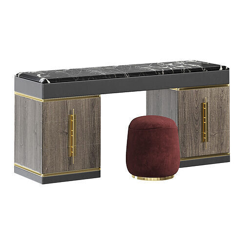 Batha Dressing Table 3D model