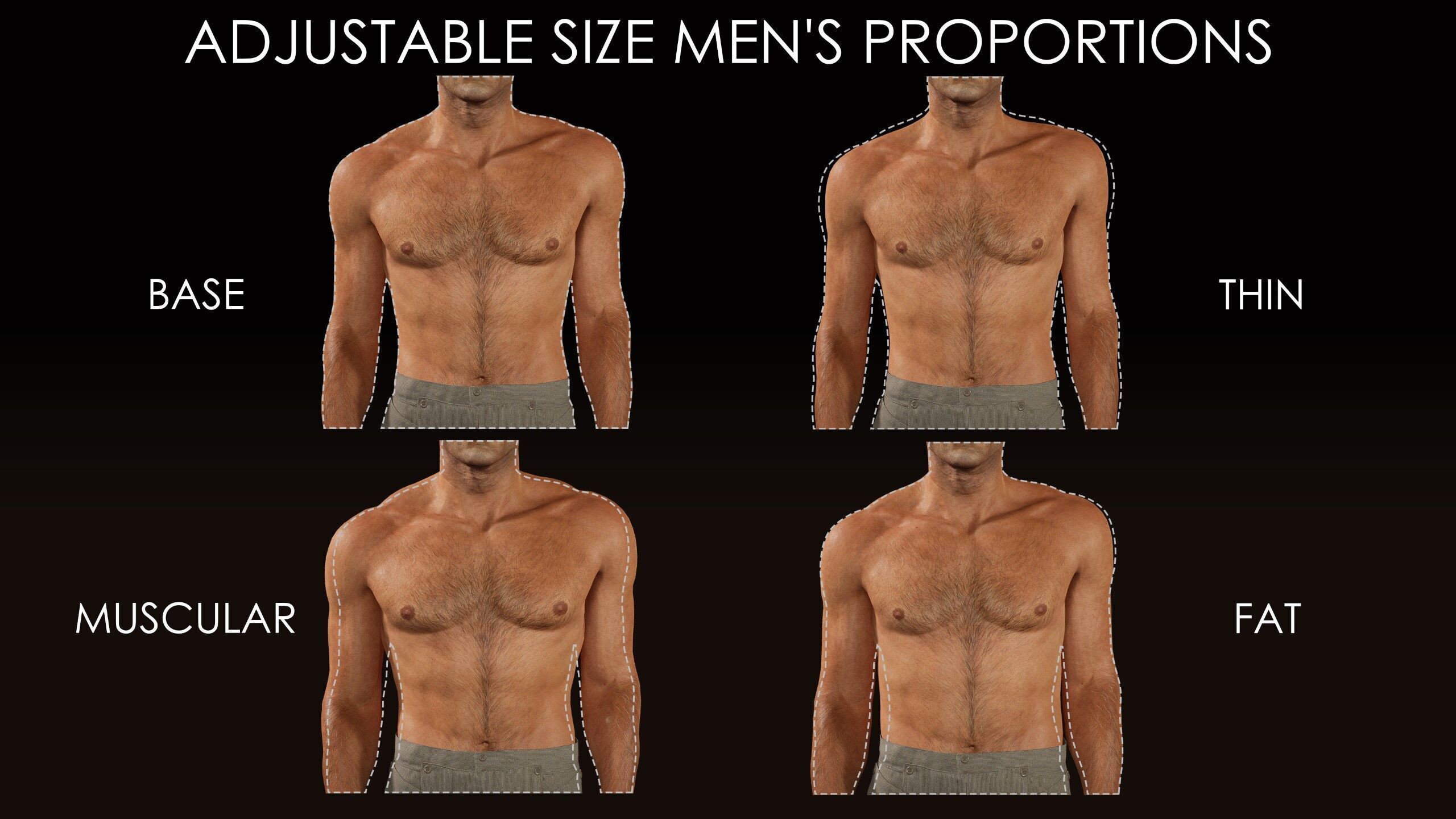 Western Character Harry - Survival Shooter Cowboy Man Low-poly 3D model_13