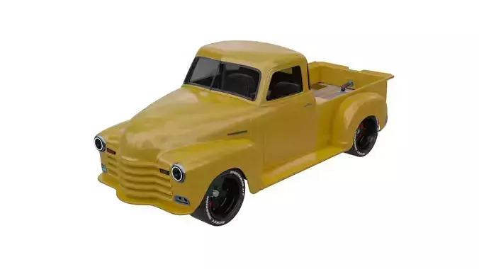 chevrolet weaver Low-poly 3D model