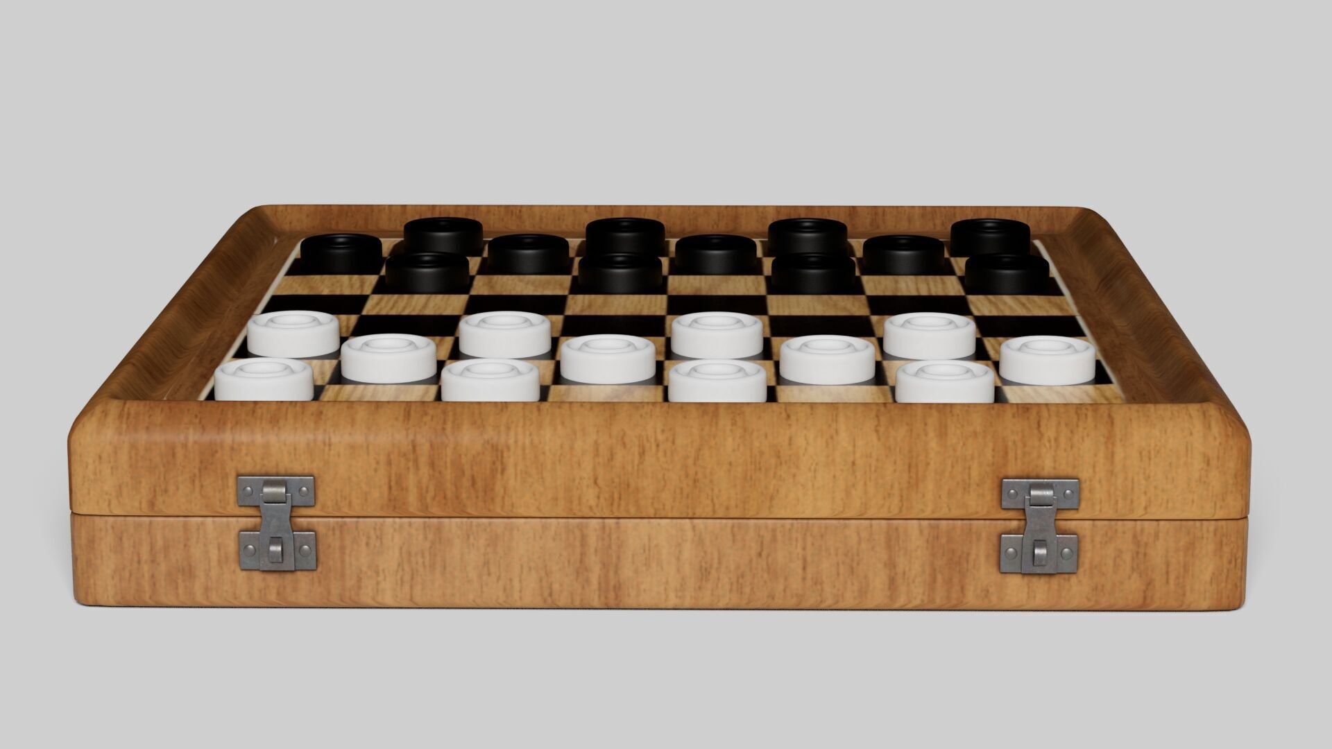 cheskers 3D print model_2