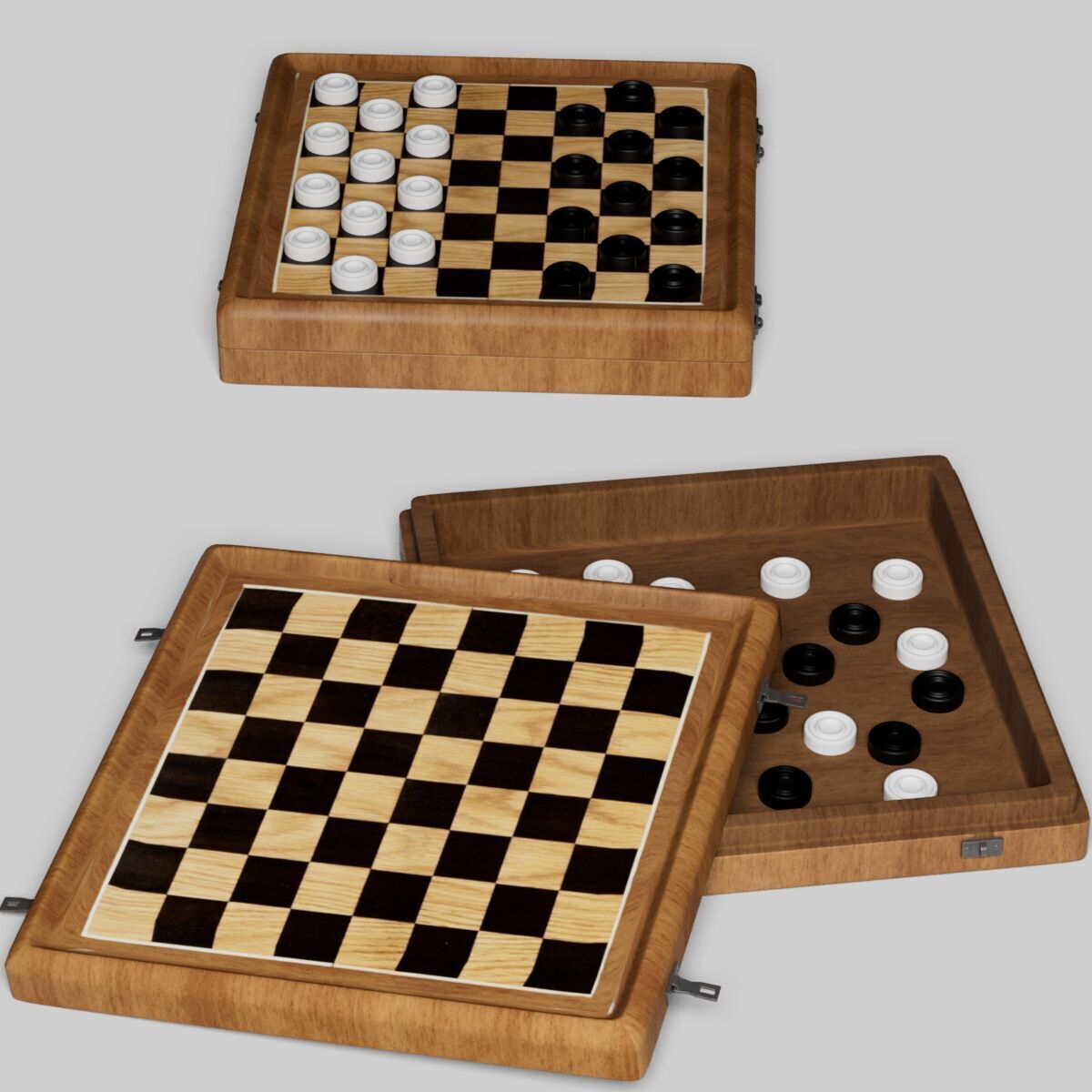 cheskers 3D print model_3