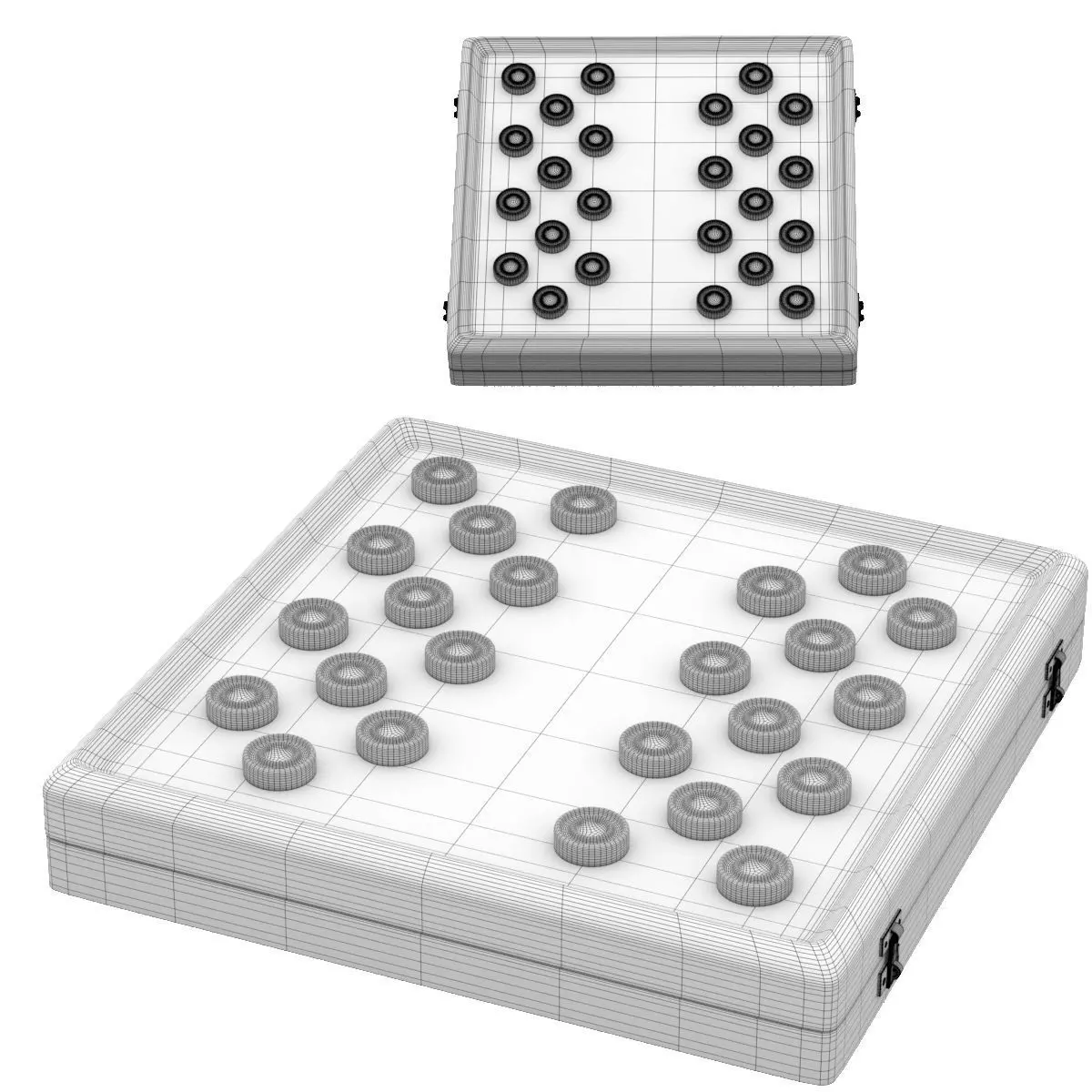 cheskers 3D print model_0