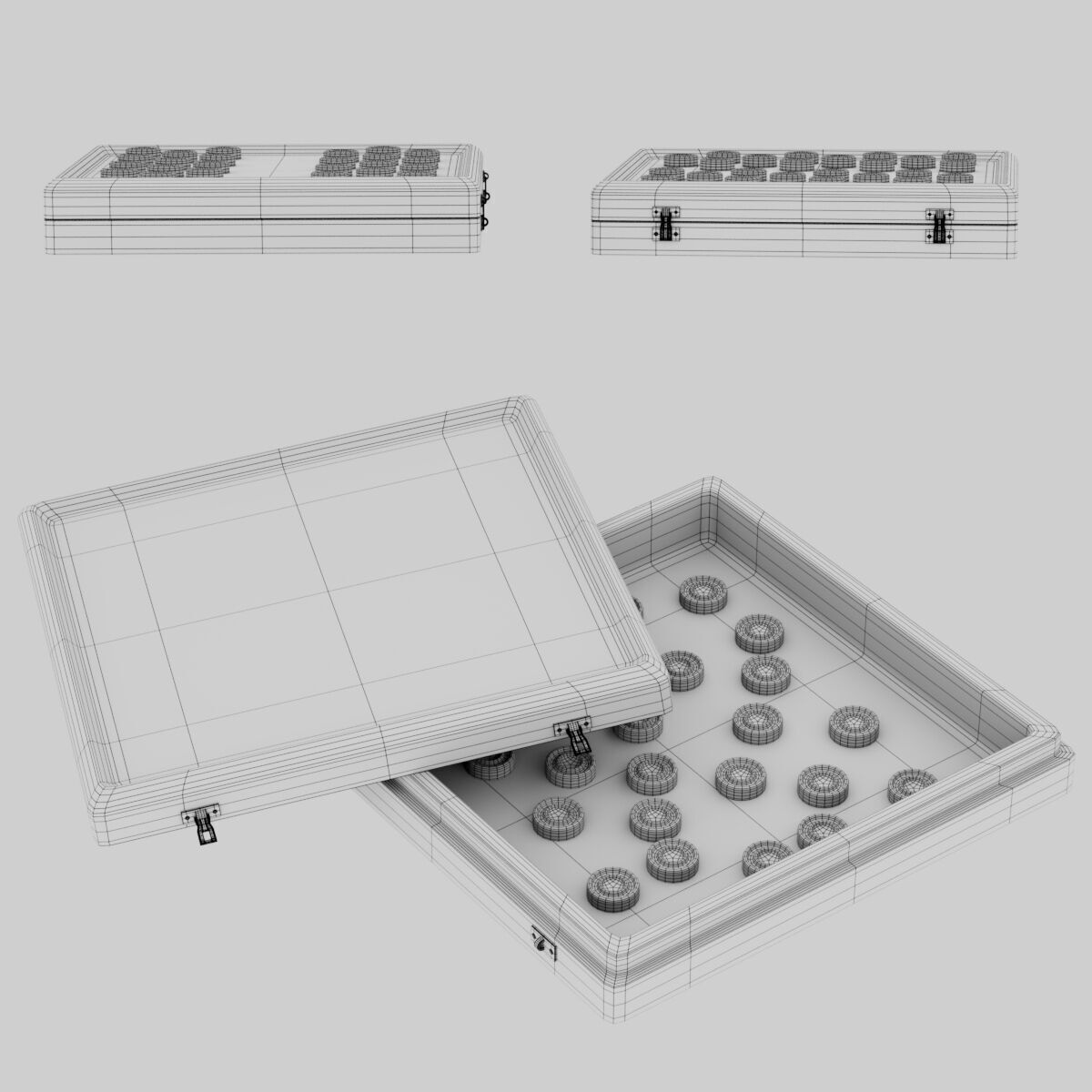 cheskers 3D print model_9