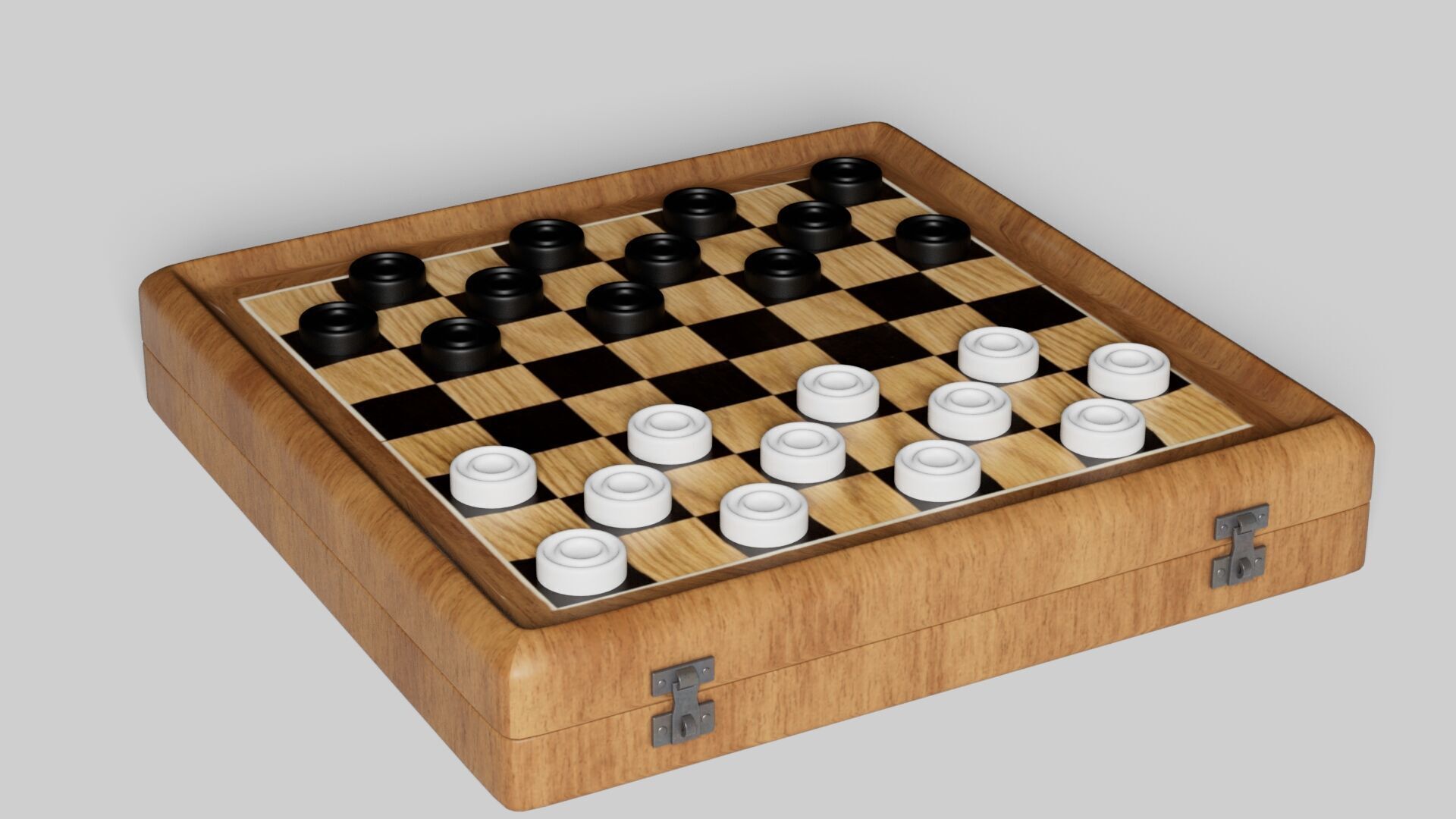 cheskers 3D print model_1