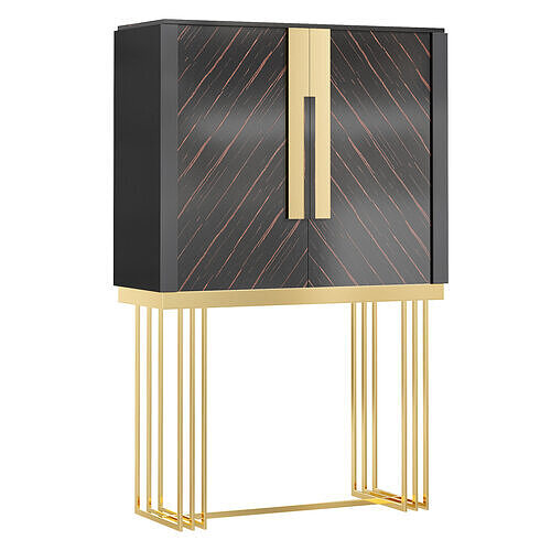 Bar Cabinet By Evanyrouse 3D model