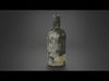Old Pharmacy Bottle Low-poly 3D model_1