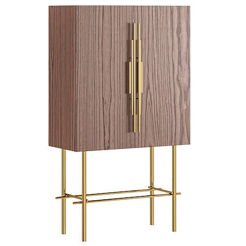 Ellender Bar Cabinet 3D model