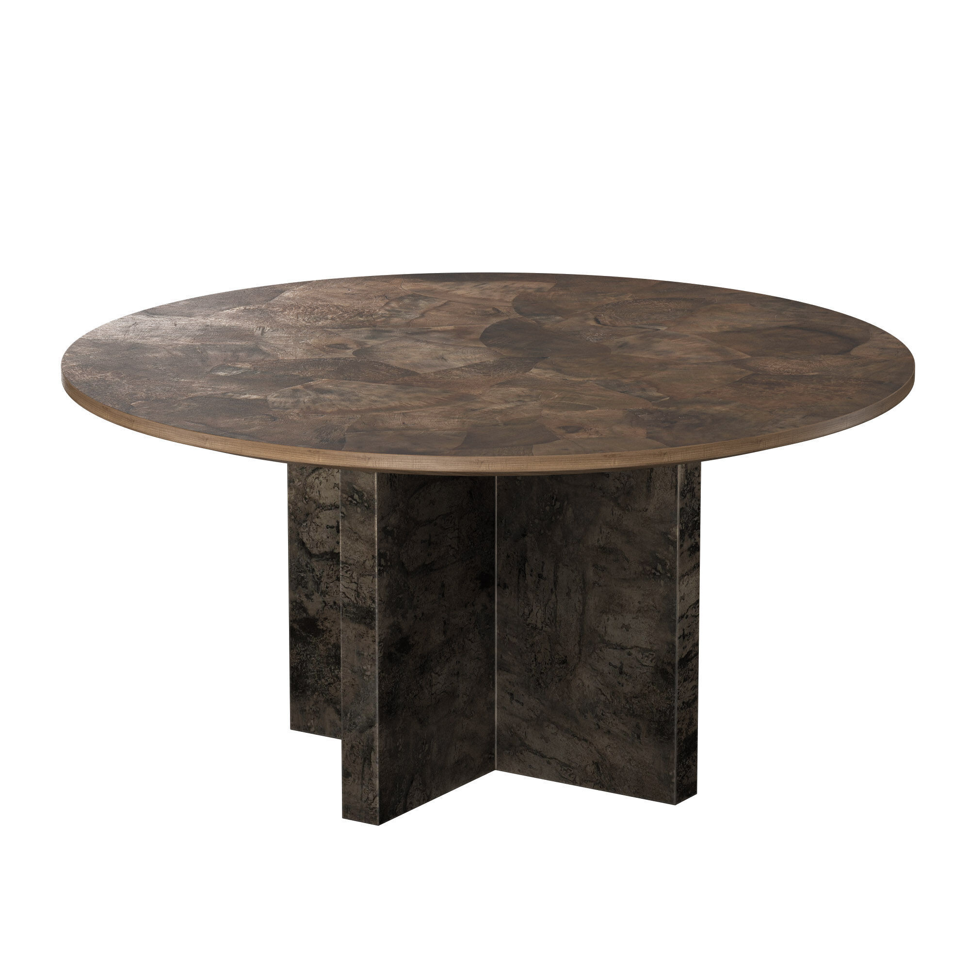 Polanco Round Dining Table 3D model_1