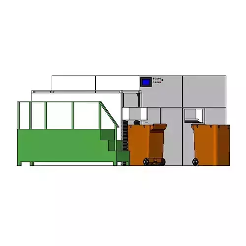 3 Ton Composter Revit Family 3D print model
