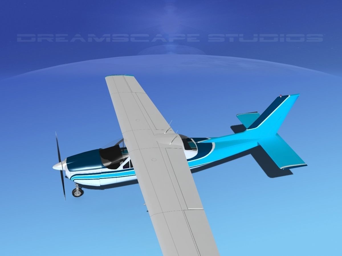Cessna C-177RG Cardinal  V01 3D model_9