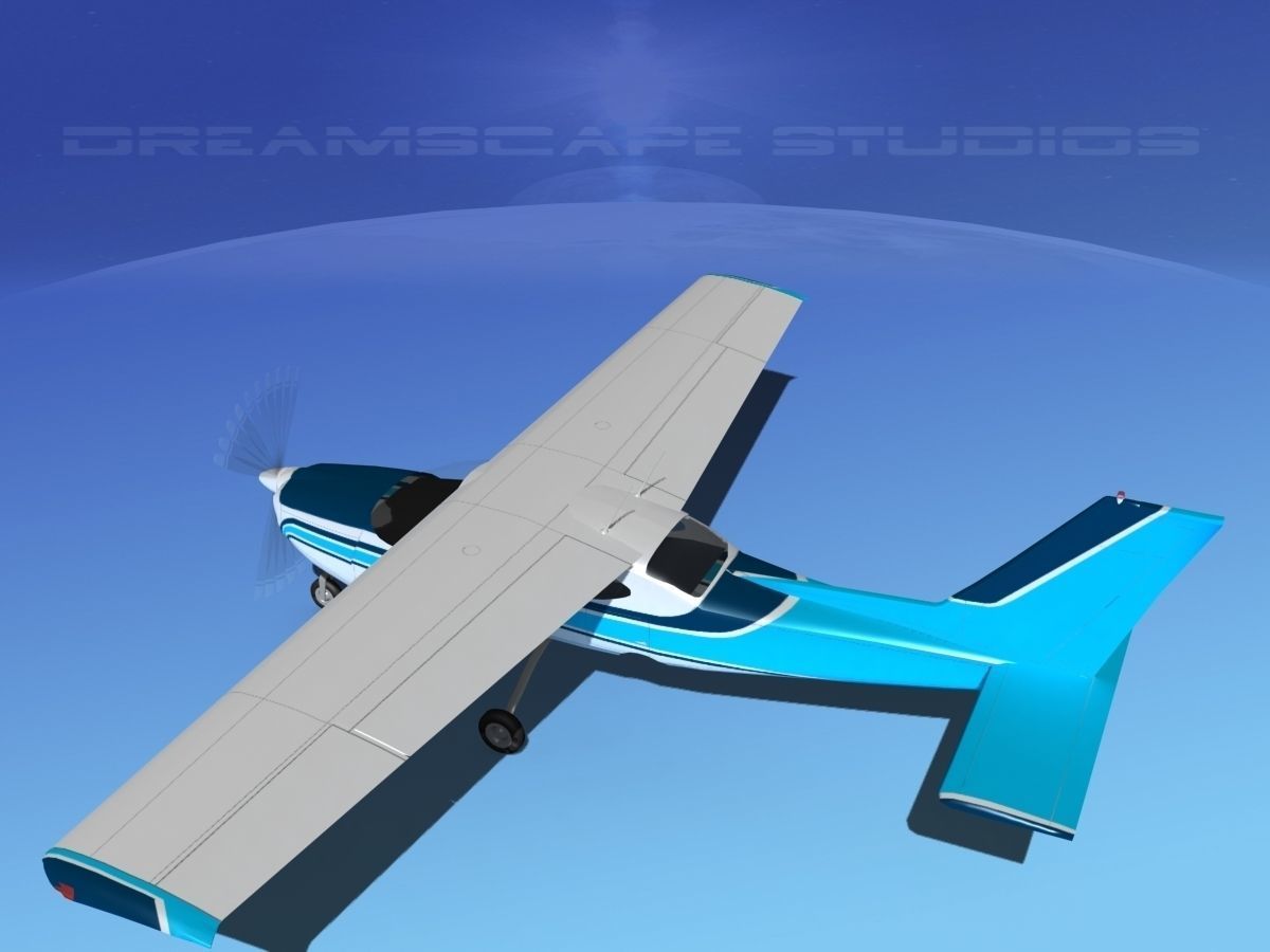 Cessna C-177RG Cardinal  V01 3D model_8