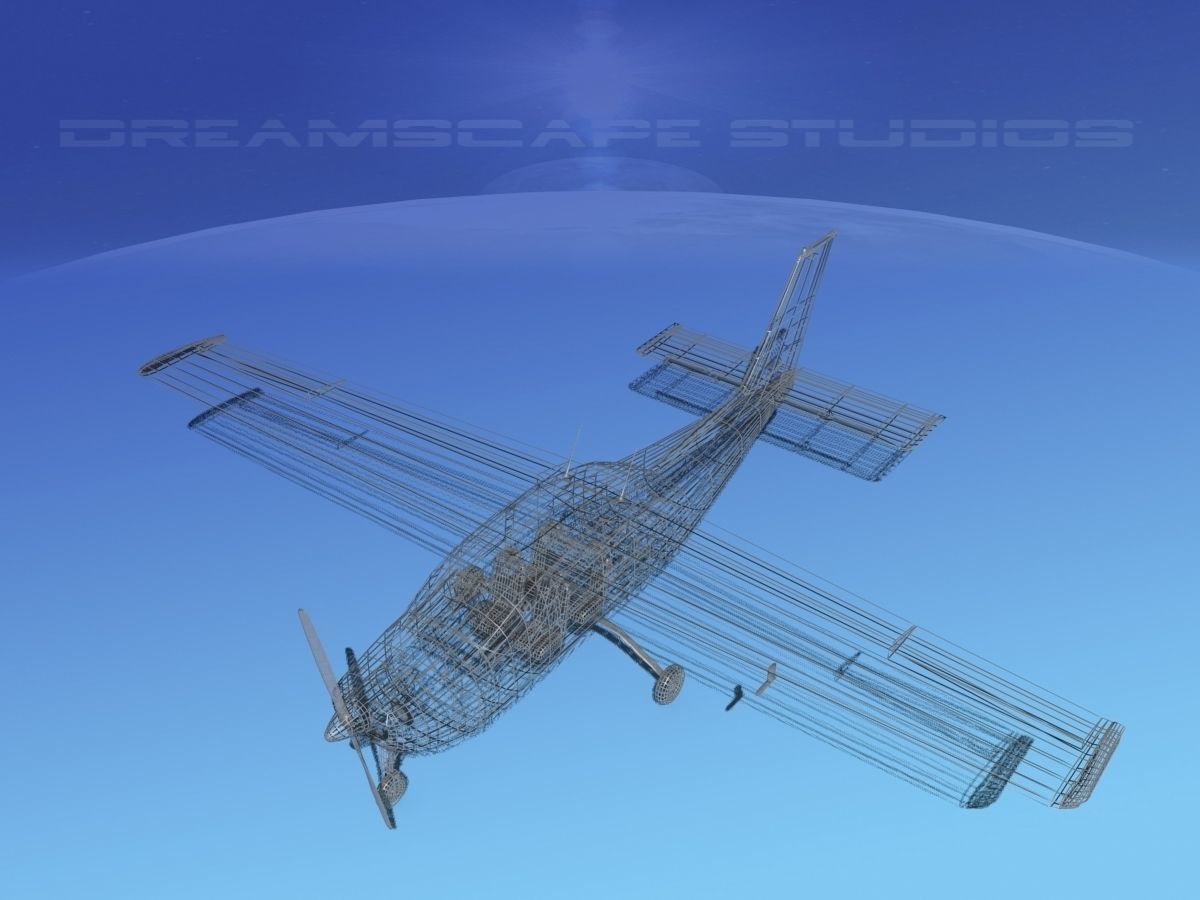 Cessna C-177RG Cardinal  V01 3D model_14