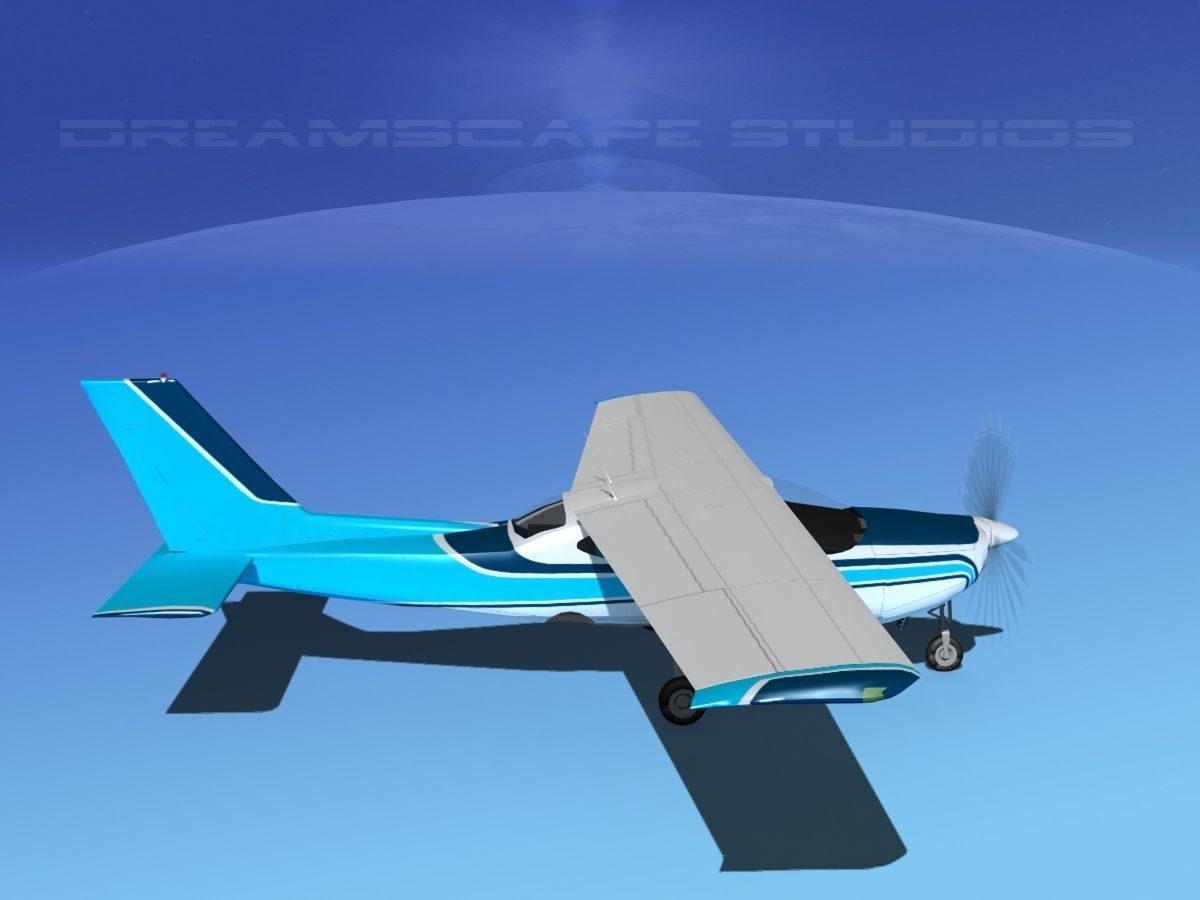 Cessna C-177RG Cardinal  V01 3D model_4