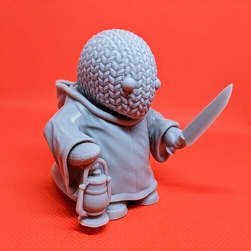 FREE - MINIATURE KNITTED TONBERRY Free 3D print model