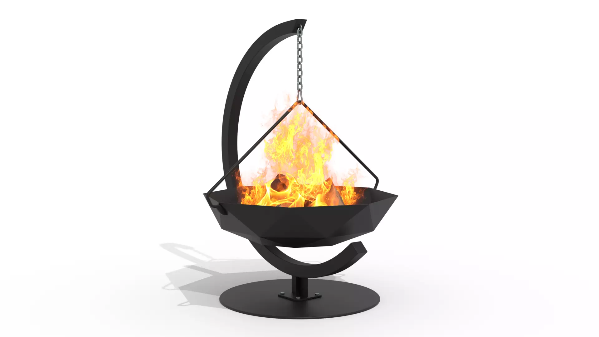 Fire Pit - Pendant 3D model