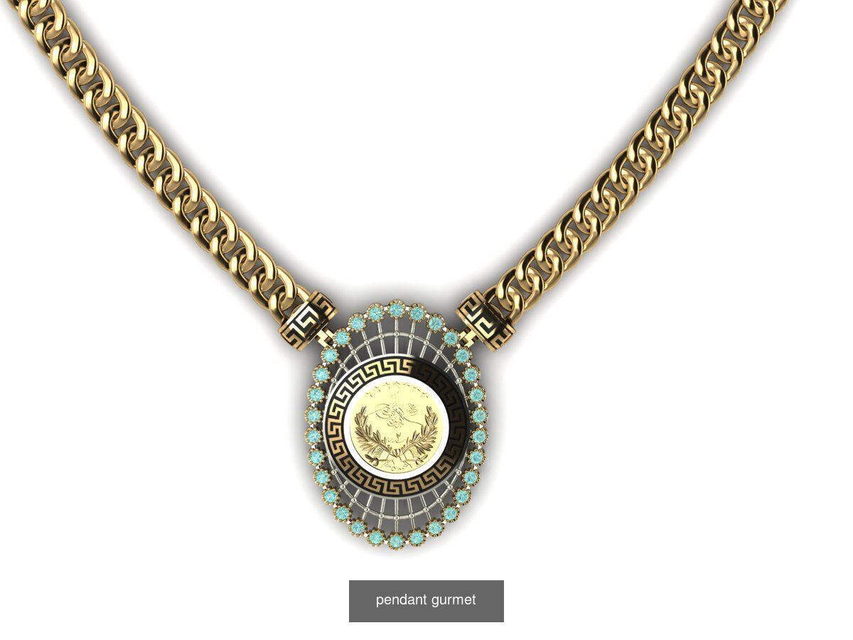 GURMET KOLYE UCU 3D Model Collection_9