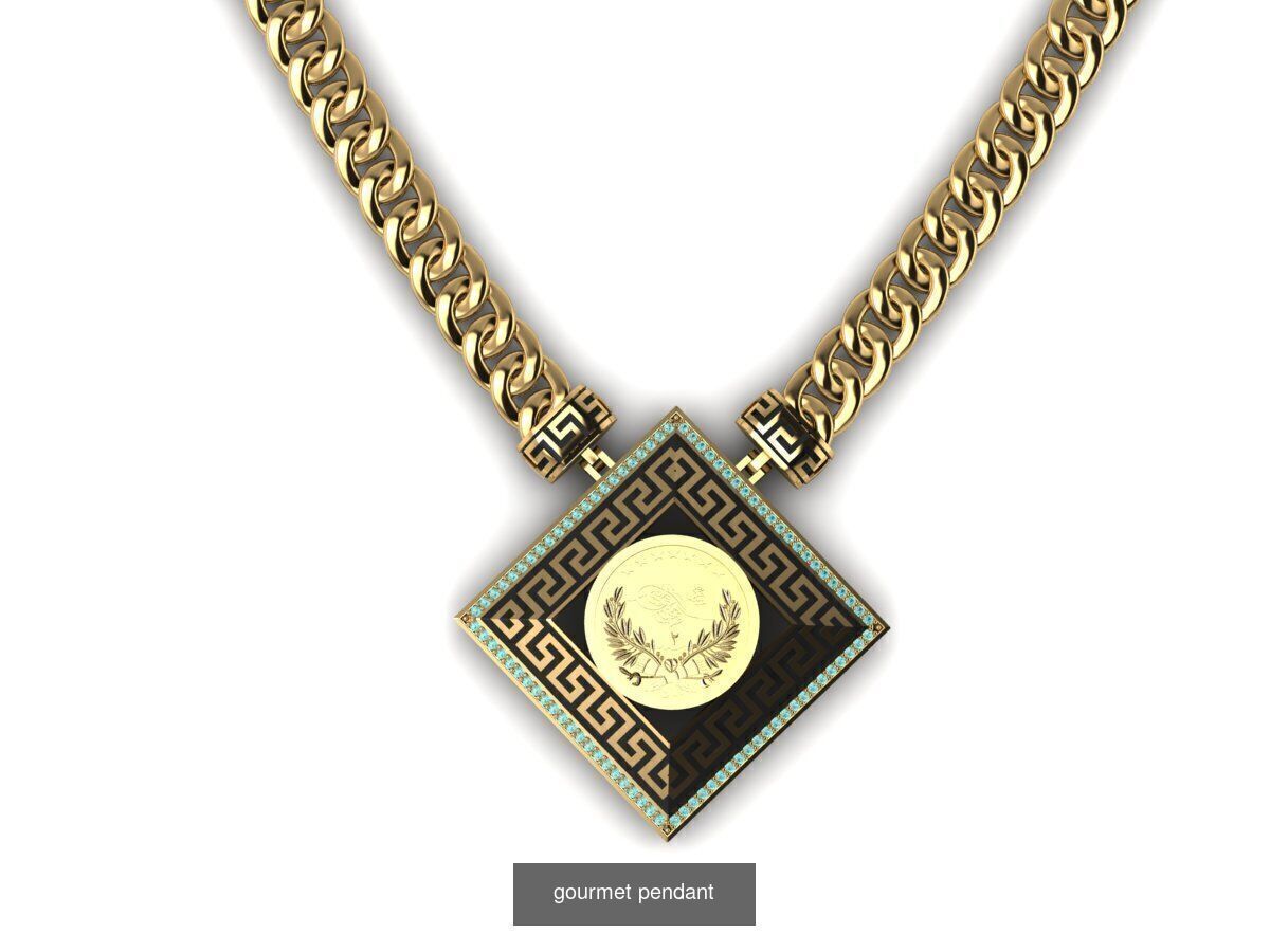 GURMET KOLYE UCU 3D Model Collection_3