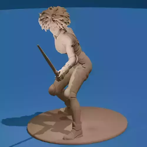 Black Energy Sword Woman