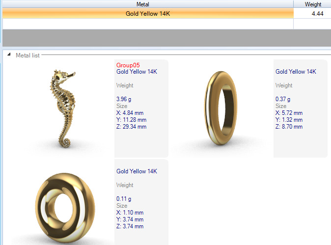 SUMMERTIME SEAHORSE PENDANT NECKLACE JEWELRY CHARM 3D print model_18