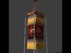 Chinese palace lantern   3D model_1