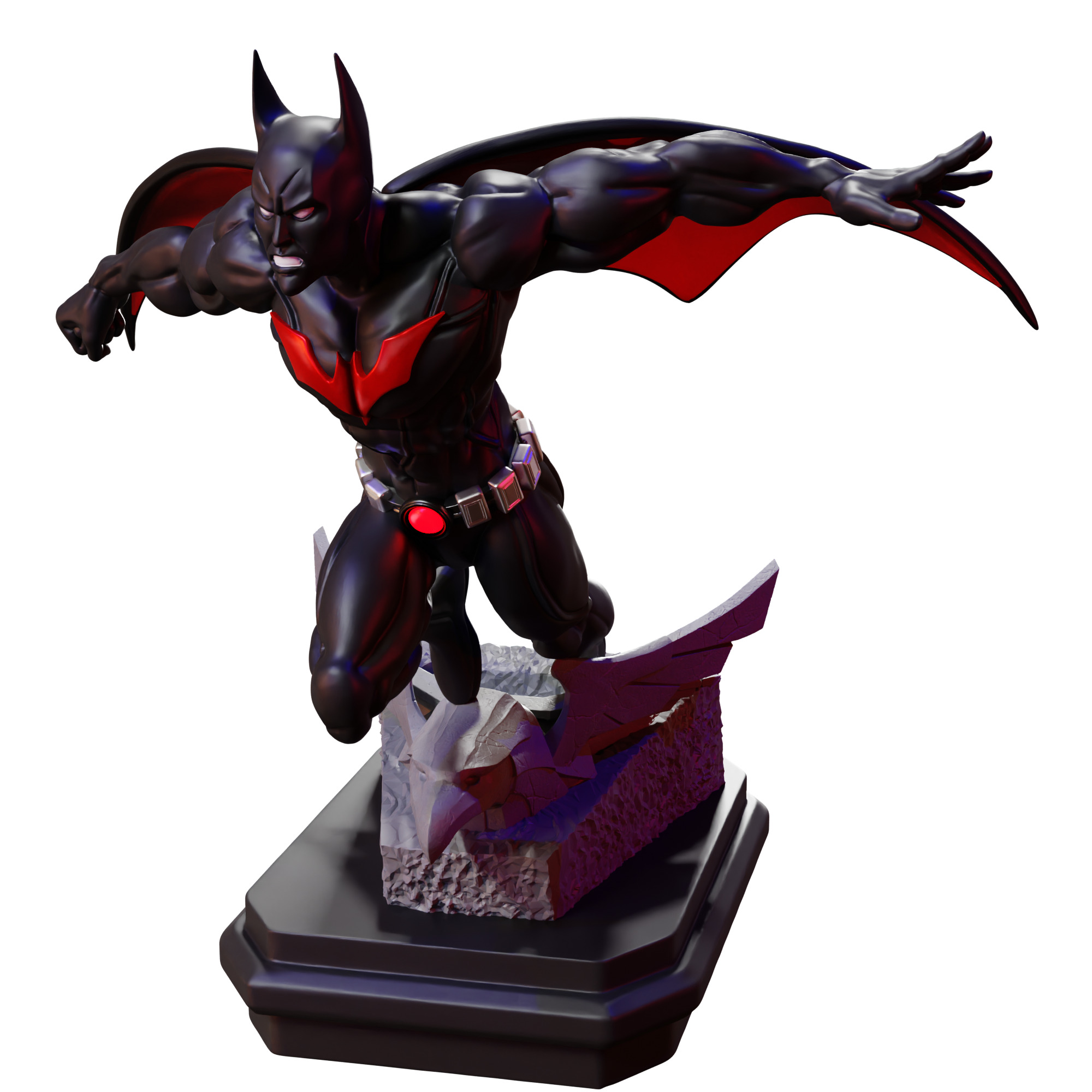 Batman Beyond 3D print model_2