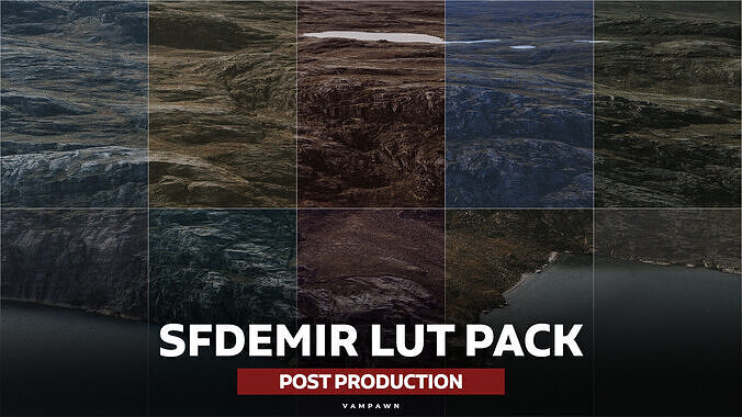 Color Grading Pack 01 3D model